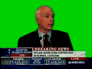 Green Screen Background on Stephen Colbert S Mccain Green Screen Challenge   Democratic
