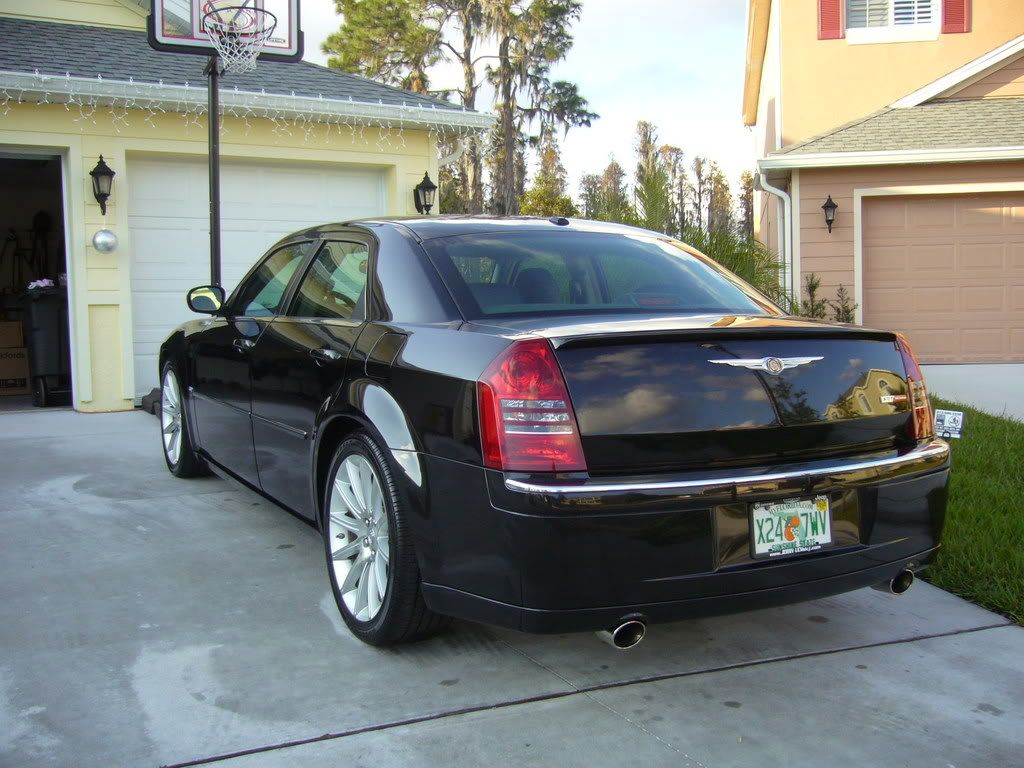 custom silver chrysler 300c