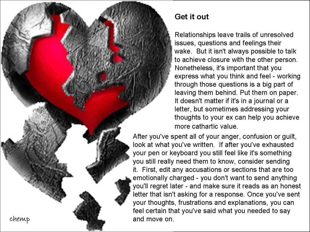 ... and Romance Forum / HOW TO HEAL A BROKEN HEART (by A.K. Boyle