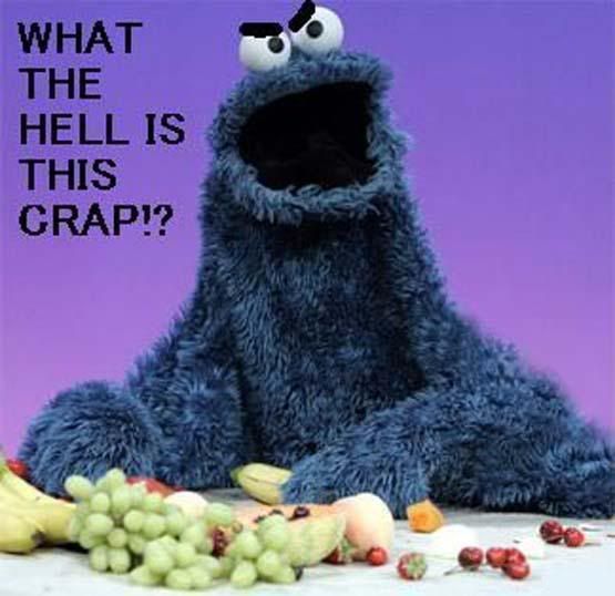 cookie monster  style