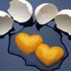 eggs' heart Pictures, Images and Photos
