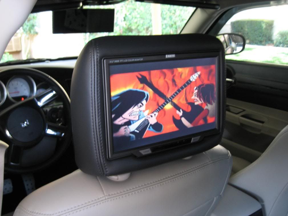 7" headrest monitors to go with avic z2 Dodge Charger Forums