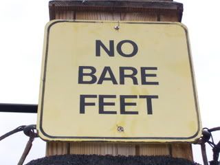no bare feet Pictures, Images and Photos