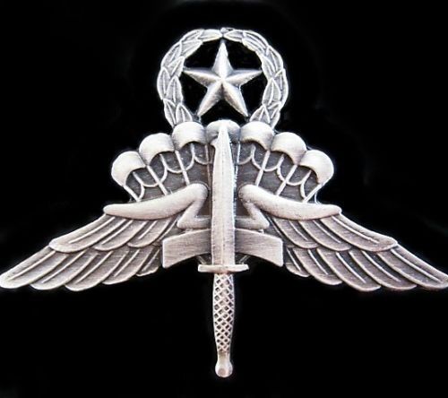 Genuine Us Delta Special Forces Master Halo Parachute Airborne Wings