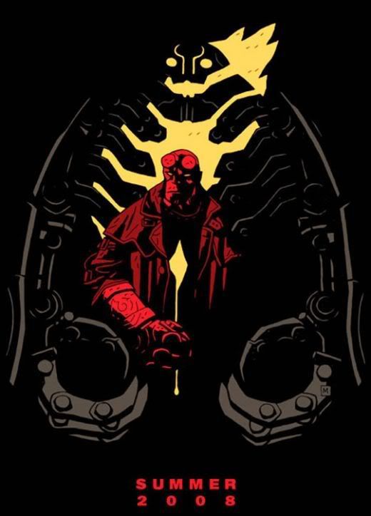 'Hellboy 2: The Golden Army' - Comic-Con limited-edition poster