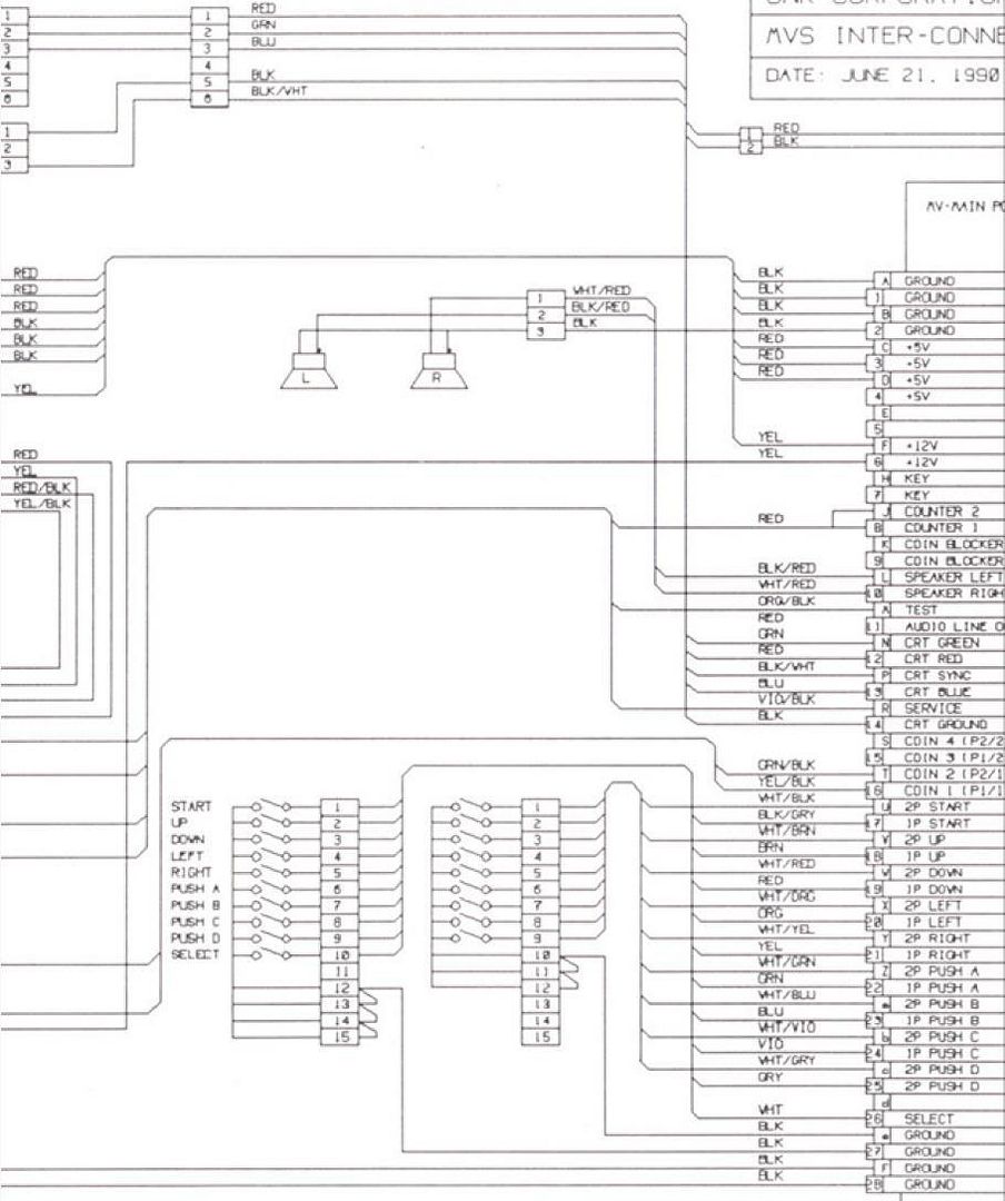 mvs wire diagram wiring library Ignition Wiring Diagram neo geo mvs 4 cart, ver 3 first time owner servicer repairman