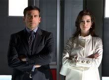 Get Smart - Steve Carell as Maxwell Smart and Anne Hathaway as Agent 99