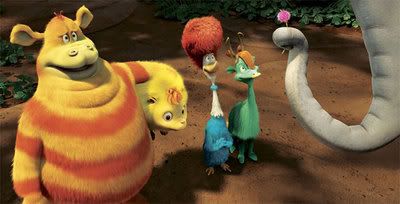 Lovely creatures from Horton Hears a Who!