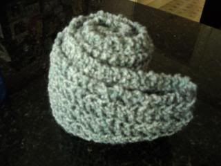 one row scarf