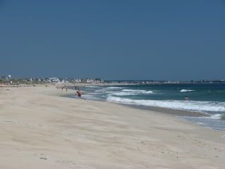 Up the beach towards Hampton