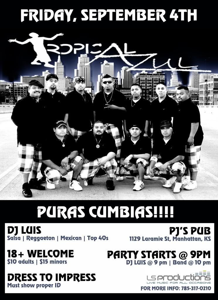 TROPICAL AZUL @ PJ'S