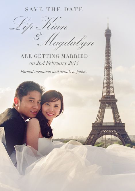 Save The Date Invite
