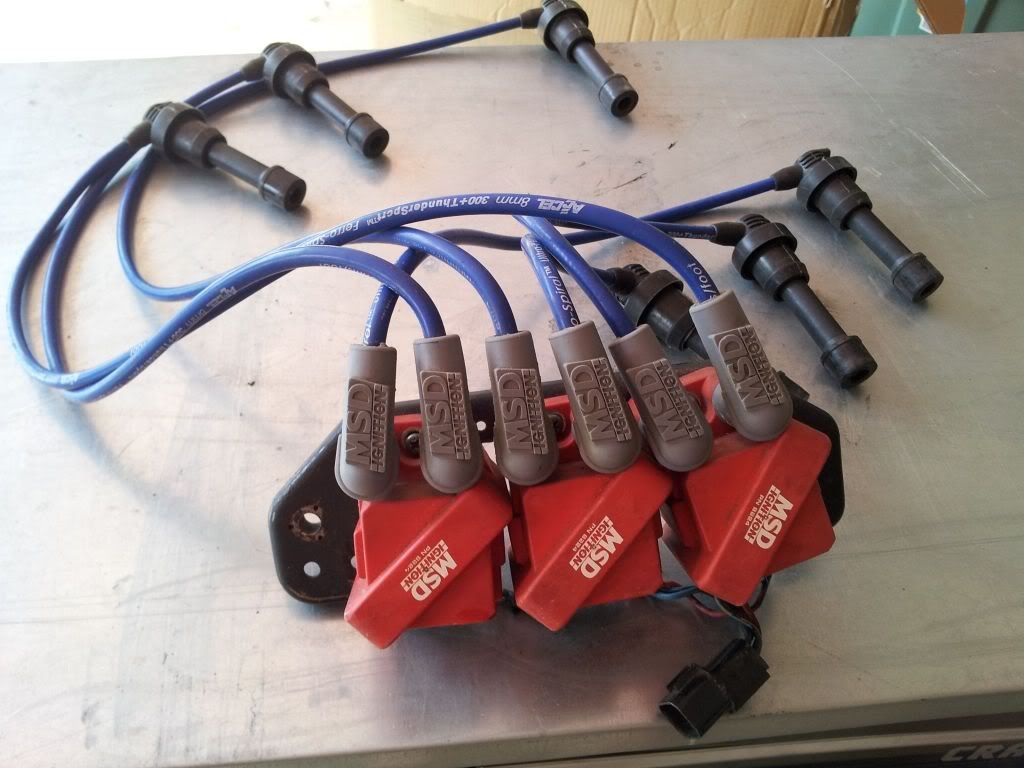 3000GT / Stealth / GTO Eletrical MSD coil pack with Accel 300M wires