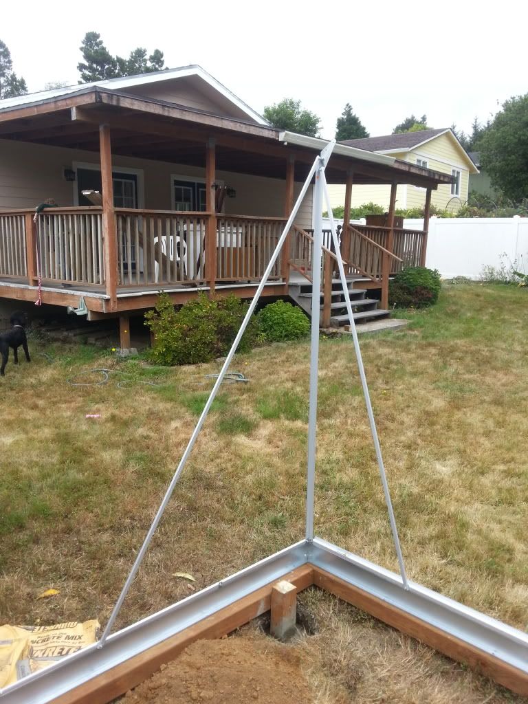 Oregoncp's 10x12 Harbor freight greenhouse adventures