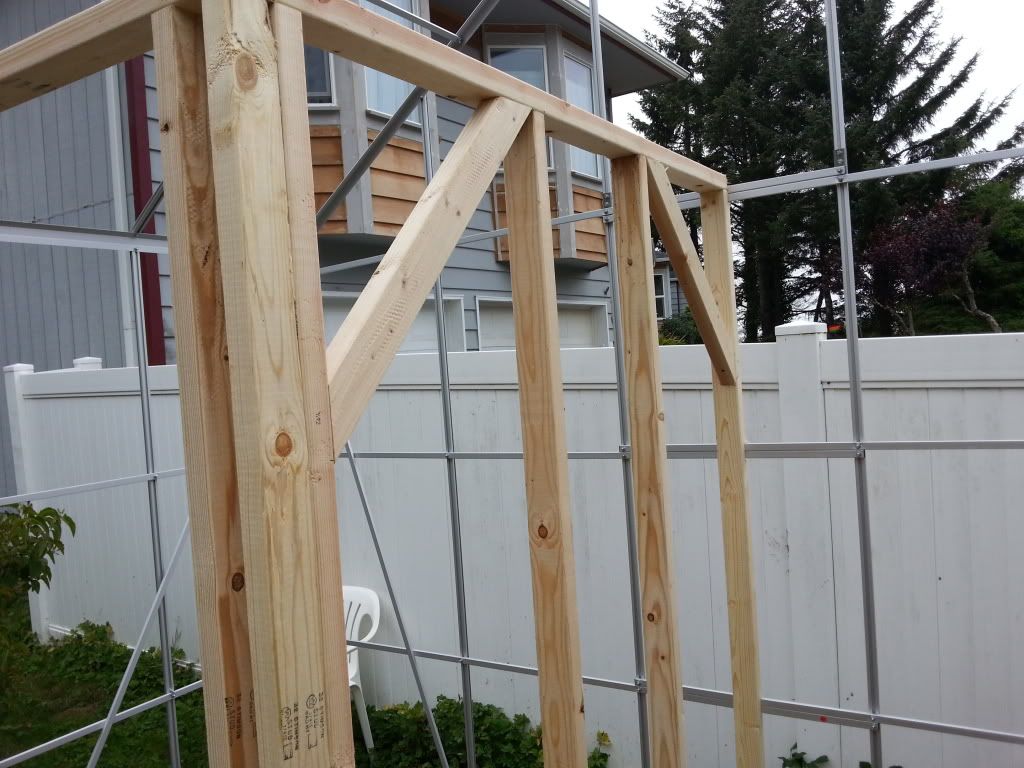 Oregoncp's 10x12 Harbor freight greenhouse adventures