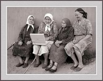 Ko je rekao da je tehnologia samo za mlade-Laptop, tehnologia, starice