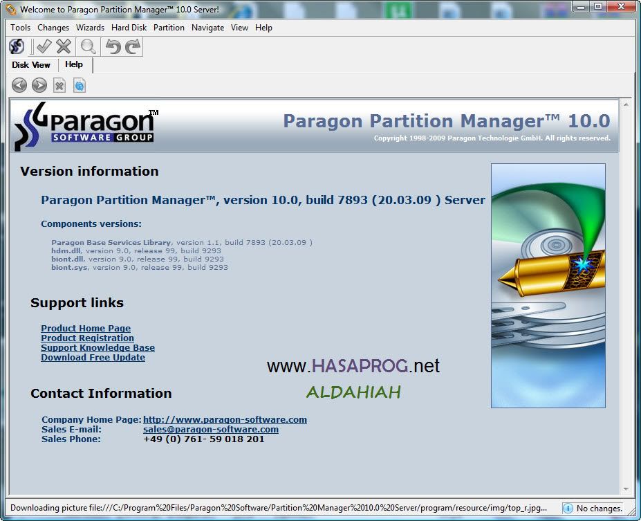 Paragon partition manager v10 server 2016