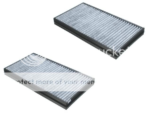 BMW E60 E63 525 530 545 645   2 Cabin Air Filters 04 09  