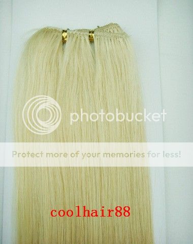 30cm WIDE HUMAN HAIR WEFT/EXTENSION #613,22long,30g  