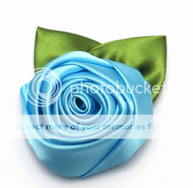 Hot Lady Women's Costume Jewellery Wedding Flower Brooches Pins Cloth Rose Free